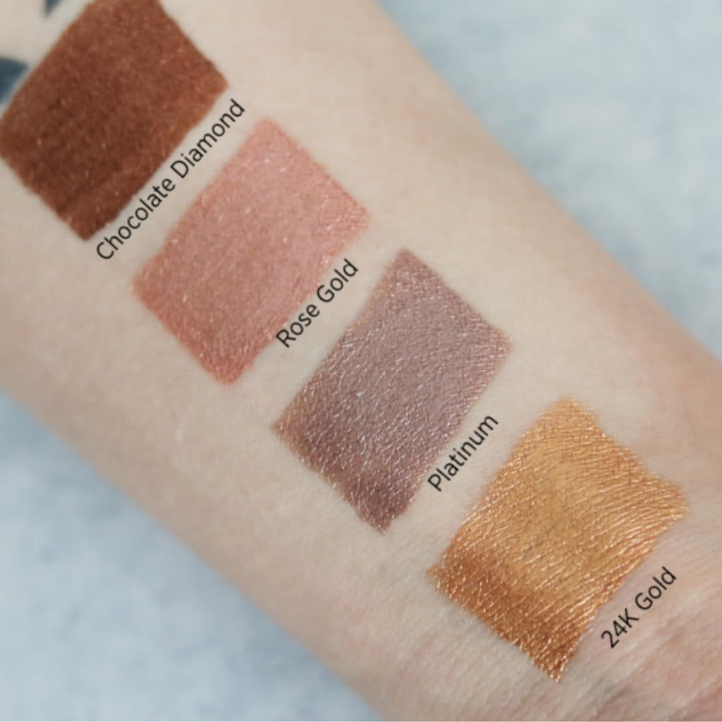 Eye Jewels 24-Hour Eye Shadow Vegan, Cruelty-Free Long-Lasting Cream Eyeshadow, Radiant Finish Eye Makeup for All Skin Tones, Easy-to-Blend, Smudge-Proof, Platinum .15 fl oz